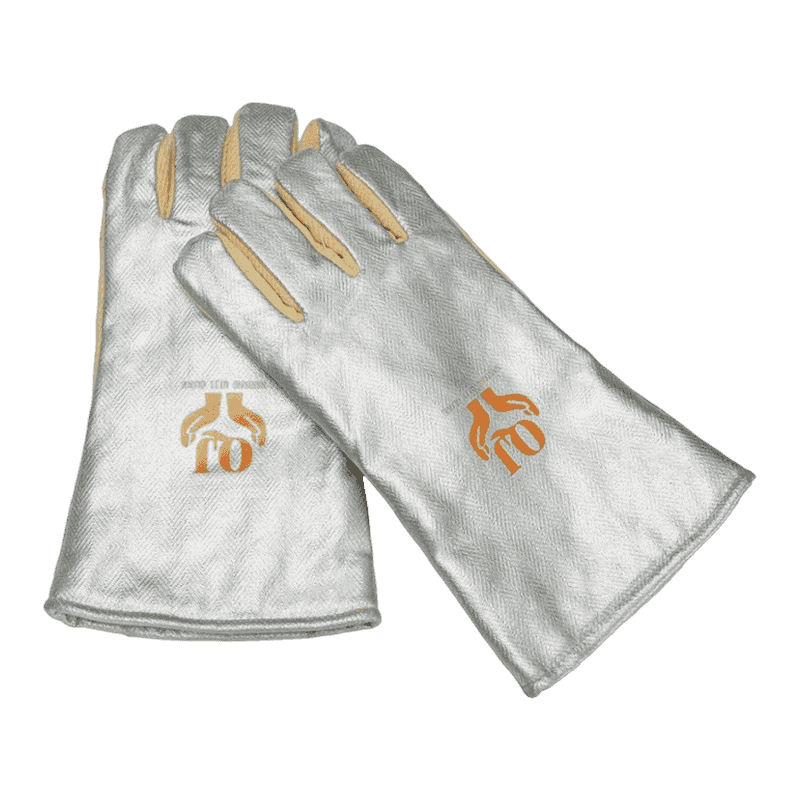 Mănușă aluminizată de protecție la căldură aramidă Mănușă aluminizată de protecție la căldură aramidă